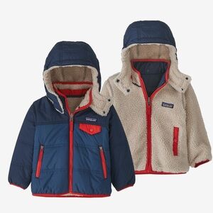 Patagonia Tribbles retro reversible jacket / fleece